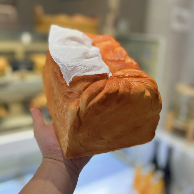 1pc Resin Tissue Box Holder, Square Shape, Fun Furniture Storage Decor, Cute Gift for Christmas, Thanksgiving, Halloween, Living Room, Kitchen, Bedroom, Bathroom Accessory, Home Decor, Kitchen Accessory | Playful Design | Durable Resin, Tissue Box Holder