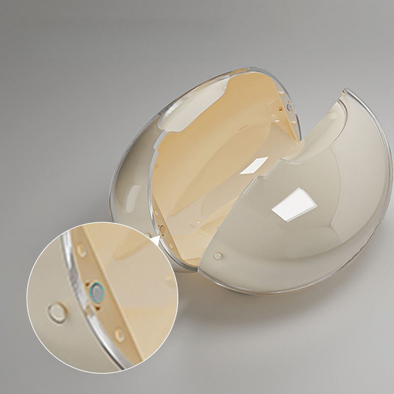 Desktop Tissue Box Home High-End Entry Lux Art Advanced Sense Tissue Box Living Room Coffee Table Paper Extraction Box Cream White