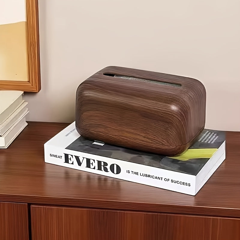 1pc Vintage Tissue Box, a Decorative Item for Home And Desktop, Plastic Box, Suitable for Living Room, Coffee Table, Dining Room, And Hotel Decor.